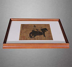 常德书画装裱配框服务案例